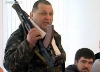 Oleksandr Muzychko, better known as Sashko Bilyi, died in a shoot-out with police in a cafe in Rivne in western Ukraine
