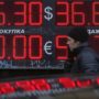 Russian stock market falls on Western sanctions over Ukraine