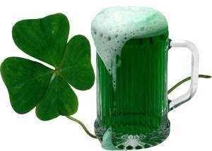 St Patrick’s Day green beer