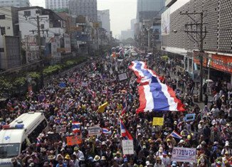 Thailand’s anti-government activists want PM Yingluck Shinawatra to step down and the political system to be reformed