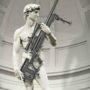 Michelangelo’s David rifle ad sparks outrage in Italy