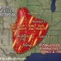 Tornado forecast from Texas to Nebraska this weekend