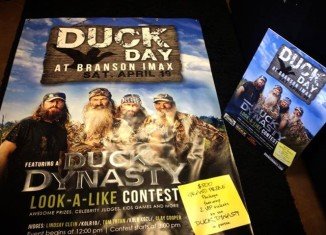About 60 bearded men participated at the Duck Dynasty Look-a-Like Contest at the IMAX Theater in Branson