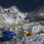 Everest avalanche: Expedition teams descend amid uncertainty over climbing season
