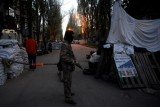 Forces in Sloviansk are holding eight European military observers and several Ukrainian army personnel