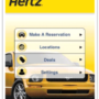 Hertz debuts a new and improved app redesign