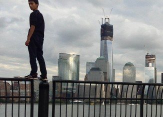 Justin Casquejo sneaked into the WTC site and spent almost two hours on the roof of the nearly completed Freedom Tower