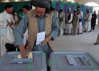 More than 7 million people out of an estimated eligible 12 million voted in Afghanistan's election for a new president