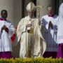 Pope Francis leads his second Easter Sunday Mass