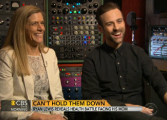Ryan Lewis has revealed his mother, Julie Lewis, has been HIV positive since 1984