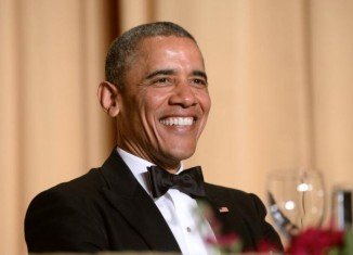 Barack Obama made fun of his healthcare policy, his political opponents and Vladimir Putin at this year’s White House Correspondents' Association dinner