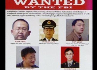 Beijing has denounced the US charges against five Chinese army officers accused of economic cyber-espionage