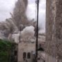Syria: Large explosion destroys Carlton Citadel Hotel in Aleppo