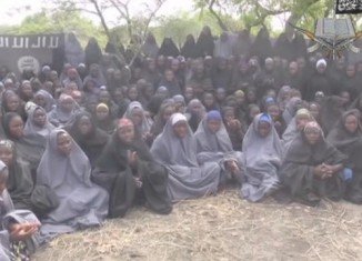 Islamist militants Boko Haram have released a video claiming to show around 100 girls kidnapped from a school in Nigeria last month