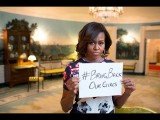 Michelle Obama is to deliver Barack Obama's weekly presidential address to condemn last month's abduction of Nigerian girls