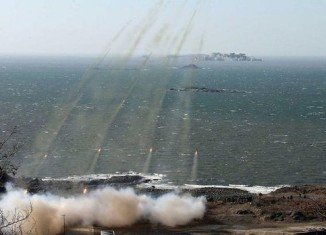 North Korea and South Korea regularly conduct drills near the western sea border, which has long been a flashpoint between the two Koreas