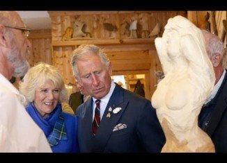 Prince Charles and the Duchess of Cornwall visited Pier 21, Canada's national immigration museum in Halifax