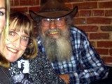 Si Robertson and his wife Christine celebrated their very first wedding ceremony after 43 years of marriage