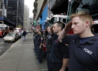 The unidentified remains of 9/11 victims returned to the World Trade Center site in a solemn procession