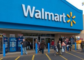 Wal-Mart has reported a fall in profits due to particularly cold winter weather