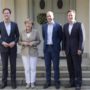Harpsund summit: Angela Merkel backs Jean-Claude Juncker for European Commission presidency