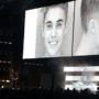 Beyonce and Jay-Z’s On the Run tour feature Justin Bieber’s mugshot as background visual