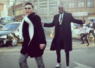 Psy teamed with Snoop Dogg on the hip-hop track Hangover
