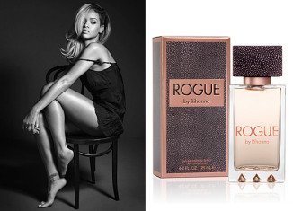 Rihanna presented Rogue, her fourth fragrance for women, in September 2013