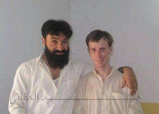 Bowe Bergdahl is shown with Badruddin Haqqani, Taliban commander killed in 2012