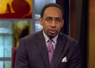 Stephen A. Smith has been suspended for a week because of his comments about domestic abuse