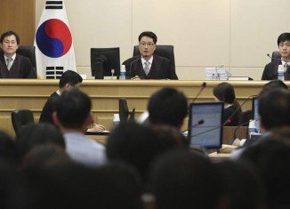 The trial of crew members of the sunken Sewol ferry in South Korea