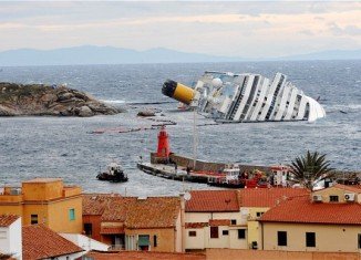 The wrecked Costa Concordia is being raised in one of the biggest maritime salvage operations in history