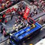 Times Square double-decker buses crash injures at least 14 people