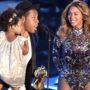 Beyonce joined onstage by Jay-Z and daughter Blue Ivy at MTV VMA’s 2014