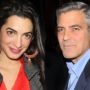 George Clooney and Amal Alamuddin step out in Venice after wedding ceremony