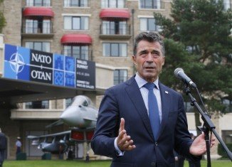 NATO Secretary-General Anders Fogh Rasmussen told reporters the summit in Wales is taking place in a dramatically changed security environment, with Russia attacking Ukraine