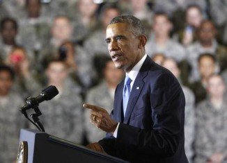 President Barack Obama repeated that he would not be committing American combat troops to ground operations in Iraq