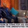 Mike Tyson rant at Canadian news anchor Nathan Downer on CP24