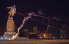 Ukrainian nationalists have torn down Lenin statue in the centre of Kharkiv