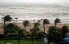 Hundreds of thousands of people are evacuated as Cyclone Hudhud pounds the eastern Indian coast