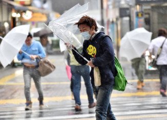 Japan is bracing for the arrival of powerful Typhoon Vongfong