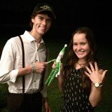 John Luke Robertson got engaged to girlfriend Mary Kate McEacharn on his 19th birthday