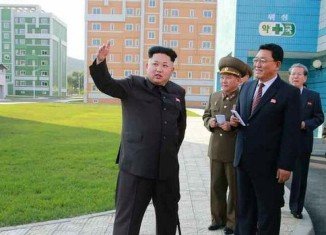 Kim Jong-un has made his first public appearance since September 3 at a newly-built scientists' residential district