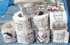 Toilet paper printed with the picture of Vladimir Putin are a popular novelty in Ukraine