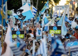 Uruguayans will cast ballots for president, vice-president and members of parliament at the same time