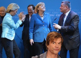 Angela Merkel apologized to Campino for playing one of his songs at her re-election party in 2013