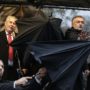 Czech President Milos Zeman pelted with eggs on Velvet Revolution anniversary