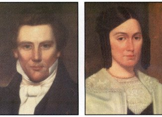 Joseph Smith was portrayed in Mormon Church materials as a loyal partner to his loving spouse Emma Hale