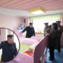 Kim Jong-un pictured smoking cigarette while visiting orphanage in Pyongyang