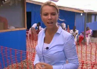Lara Logan is being quarantined in a South Africa hotel for 21 days as a precaution after visiting Ebola patients in Liberia